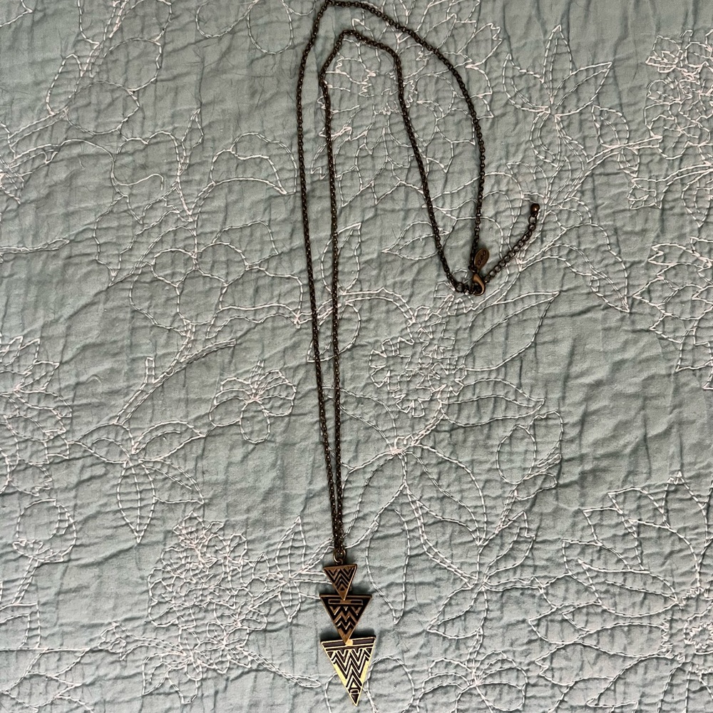 2 for $8 - AEO 16” Triangle Necklace